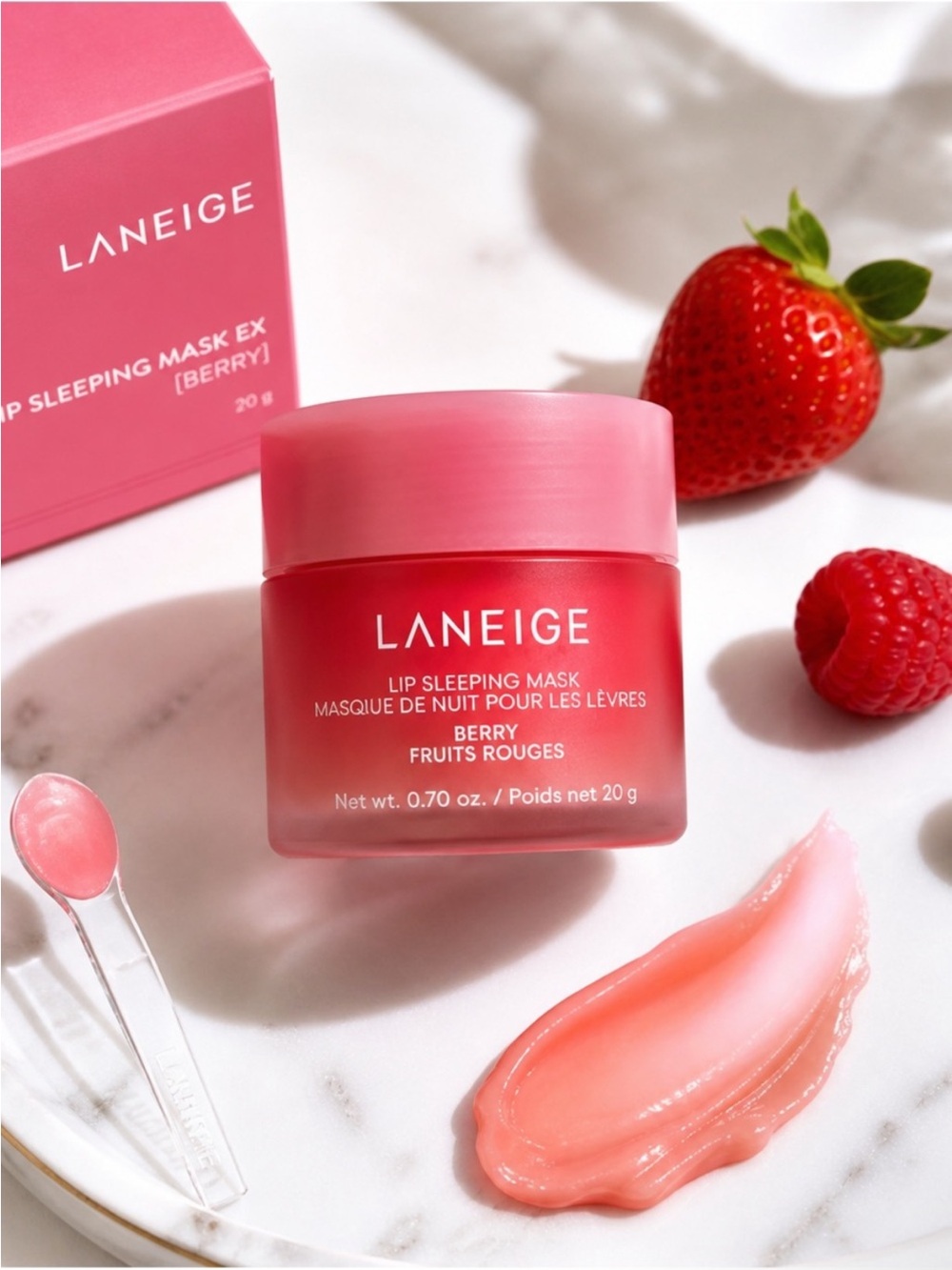 Laneige Berry Lip Sleeping Mask Full Size EX 20g NWT/  NIB